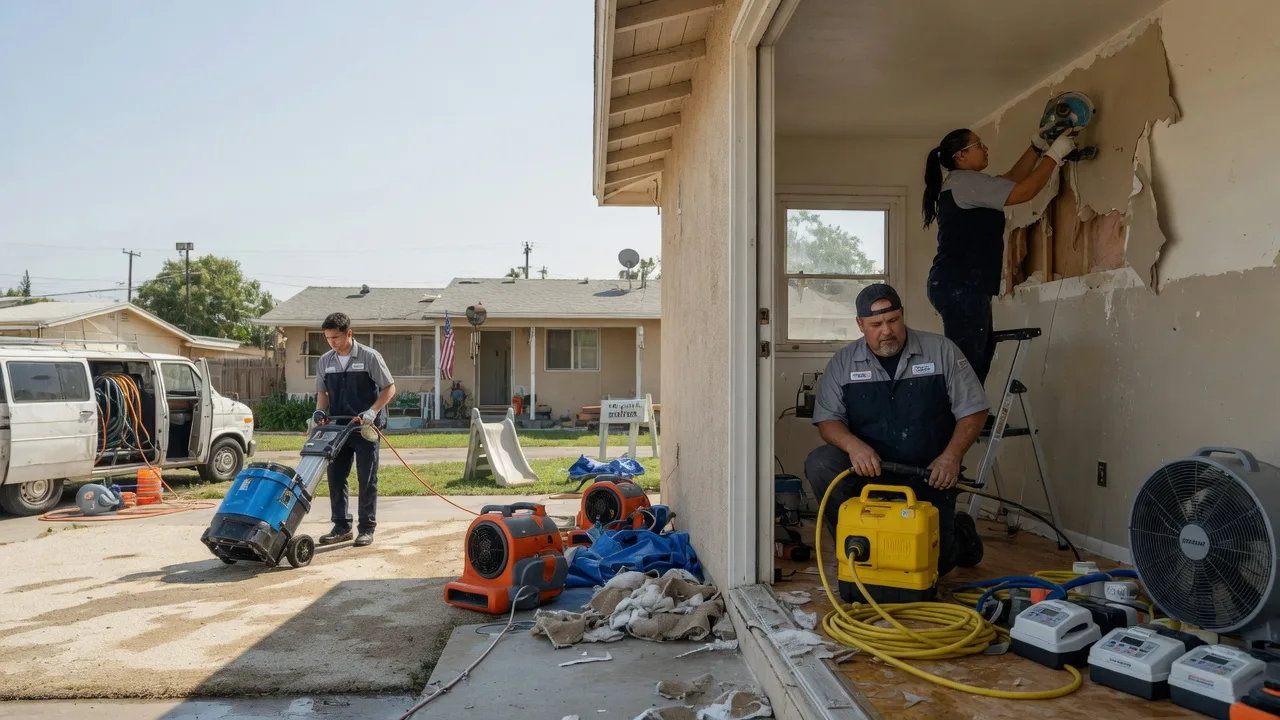 Water Damage Restoration in Como, MS near me